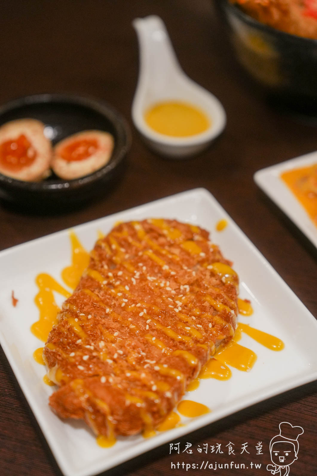 極炙燒肉丼飯大雅總店日式炸豬排完整餐點