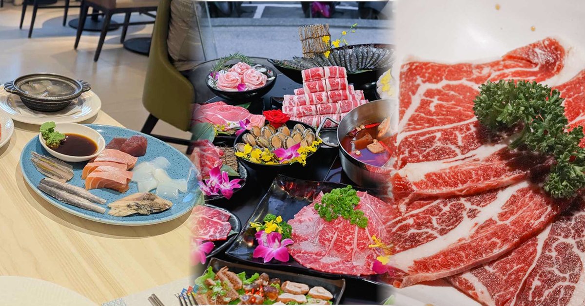 台中吃到飽推薦2026實拍拼貼，Buffet、火鍋與燒肉
